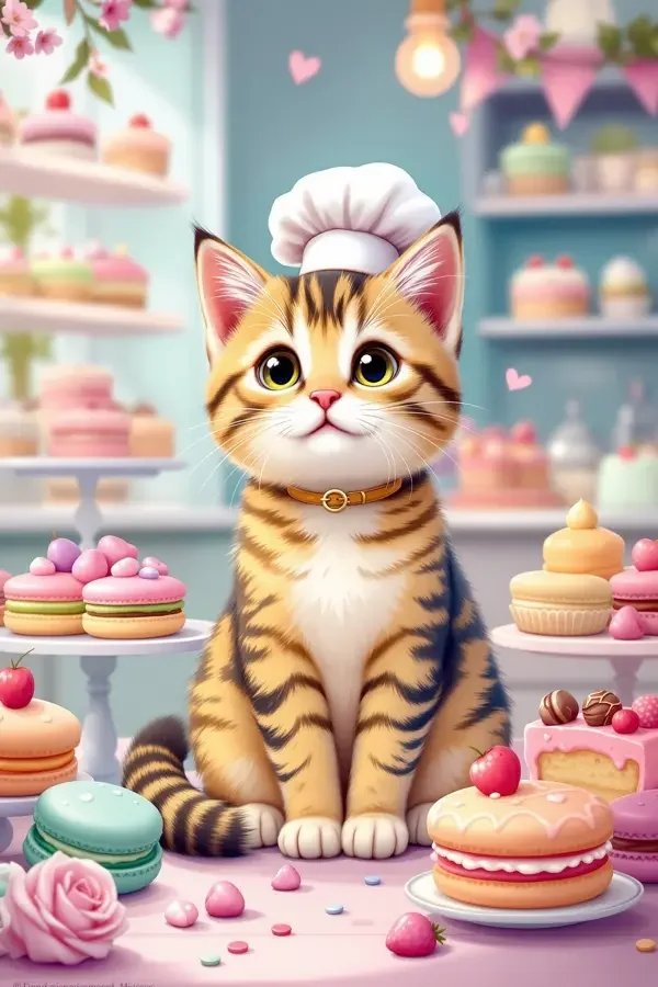 甜点屋的猫